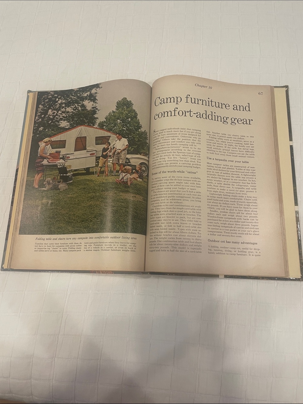 Vintage 1961 first edition Better Homes & Gardens FAMILY CAMPING Hardcover Book - Picture 15 of 16